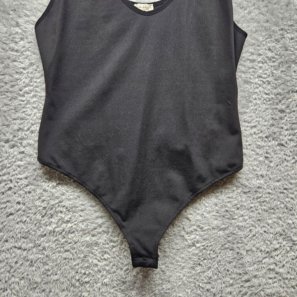 Intimately Free People Womens Black Bodysuit Size Medium Adjustable Straps - Picture 3 of 8